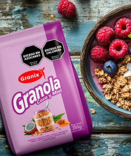 Granola com Coco e Mel