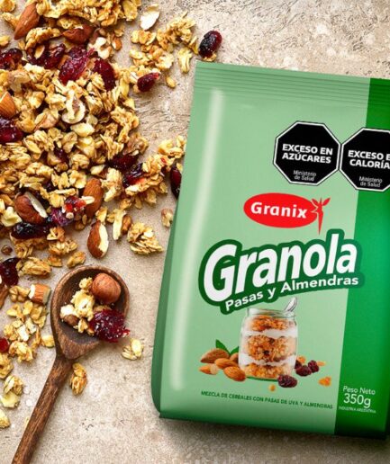 Granola com Amêndoas e Passas