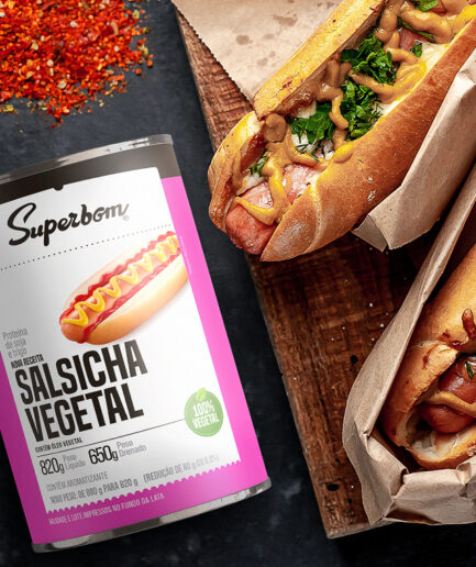 Salsicha Vegetal 820g